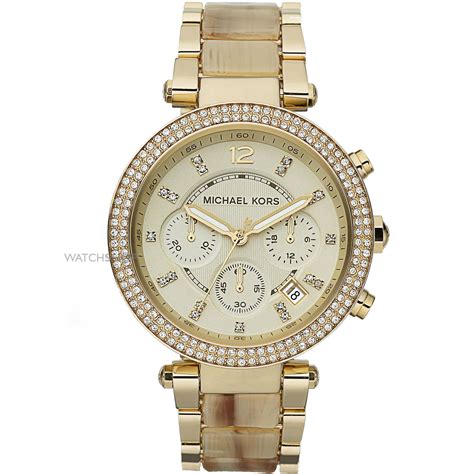 ladies michael kors parker chronograph watch|michael kors parker mini watch.